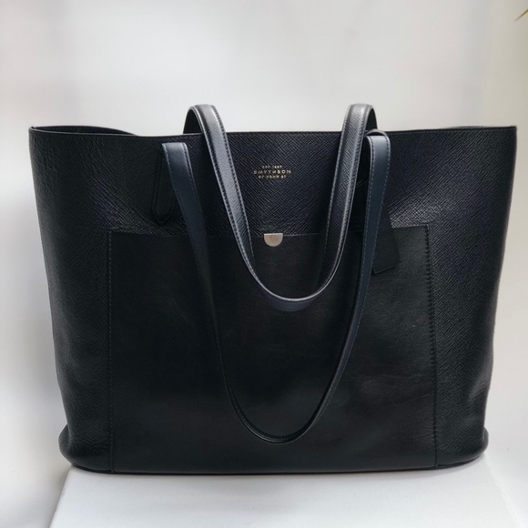 Smythson Handbags - SMYTHSON OF BOND STREET PANAMA TOTE